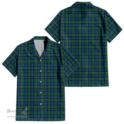 ScotsTee Shop Scottish Campbell Ancient #02 Clan Tartan Women Casual Shirt - Classic