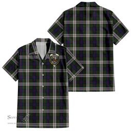 ScotsTee Shop Scottish Blair Dress Clan Crest Tartan Women Casual Shirt - Classic