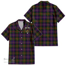 ScotsTee Shop Scottish Cameron of Erracht Modern Clan Crest Tartan Women Casual Shirt - Classic