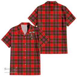 ScotsTee Shop Scottish Butter Clan Crest Tartan Women Casual Shirt - Classic