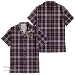 ScotsTee Shop Scottish Cameron of Erracht Dress Clan Crest Tartan Women Casual Shirt - Classic