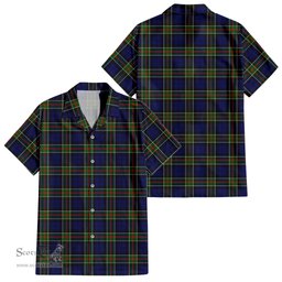 ScotsTee Shop Scottish Colquhoun Modern Clan Tartan Women Casual Shirt - Classic