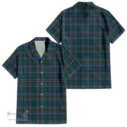 ScotsTee Shop Scottish Cockburn Ancient Clan Tartan Women Casual Shirt - Classic