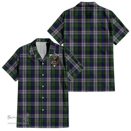 ScotsTee Shop Scottish Colquhoun Dress Clan Crest Tartan Women Casual Shirt - Classic