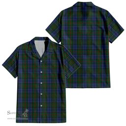 ScotsTee Shop Scottish Colquhoun Clan Tartan Women Casual Shirt - Classic