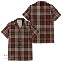 ScotsTee Shop Scottish Carnegie Dress Clan Crest Tartan Women Casual Shirt - Classic