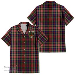 ScotsTee Shop Scottish Christie Clan Crest Tartan Women Casual Shirt - Classic