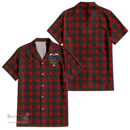 ScotsTee Shop Scottish Bruce Old Clan Crest Tartan Women Casual Shirt - Classic