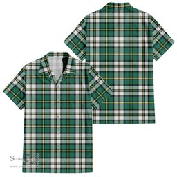 ScotsTee Shop Scottish Cape Breton Island Canada Clan Tartan Women Casual Shirt - Classic