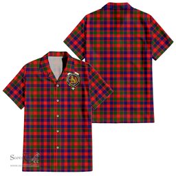 ScotsTee Shop Scottish Gow Modern Clan Crest Tartan Women Casual Shirt - Classic