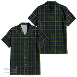 ScotsTee Shop Scottish Farquharson Modern Clan Tartan Women Casual Shirt - Classic