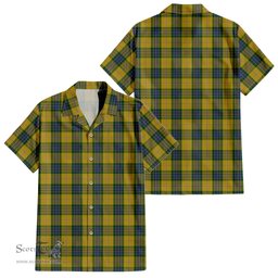 ScotsTee Shop Scottish Fraser Yellow Clan Tartan Women Casual Shirt - Classic