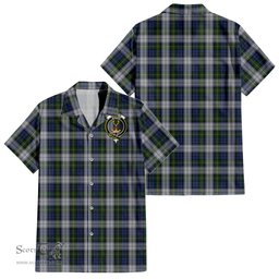 ScotsTee Shop Scottish Gordon Dress Clan Crest Tartan Women Casual Shirt - Classic