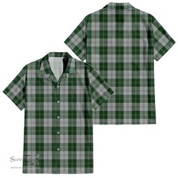 ScotsTee Shop Scottish Erskine Green Clan Tartan Women Casual Shirt - Classic