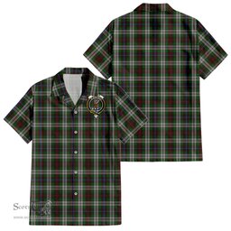 ScotsTee Shop Scottish Fraser Hunting Dress Clan Crest Tartan Women Casual Shirt - Classic