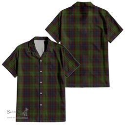 ScotsTee Shop Scottish Cunningham Hunting Modern Clan Tartan Women Casual Shirt - Classic