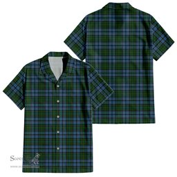 ScotsTee Shop Scottish Forsyth Clan Tartan Women Casual Shirt - Classic