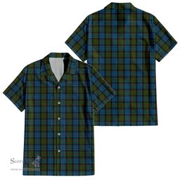 ScotsTee Shop Scottish Fletcher of Dunans Clan Tartan Women Casual Shirt - Classic
