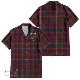 ScotsTee Shop Scottish Fraser of Lovat Clan Crest Tartan Women Casual Shirt - Classic