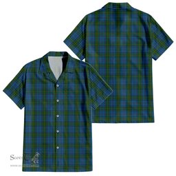 ScotsTee Shop Scottish Donegal County Ireland Clan Tartan Women Casual Shirt - Classic