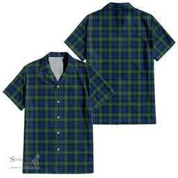 ScotsTee Shop Scottish Forbes Ancient Clan Tartan Women Casual Shirt - Classic