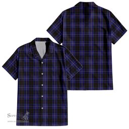 ScotsTee Shop Scottish Dunlop Clan Tartan Women Casual Shirt - Classic