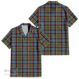 ScotsTee Shop Scottish Glass Clan Tartan Women Casual Shirt - Classic