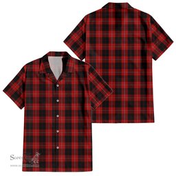 ScotsTee Shop Scottish Cunningham Clan Tartan Women Casual Shirt - Classic