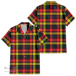 ScotsTee Shop Scottish Dewar Clan Tartan Women Casual Shirt - Classic