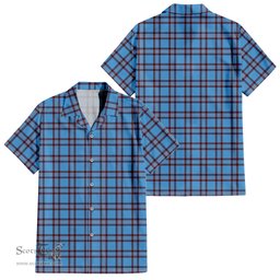 ScotsTee Shop Scottish Elliot Ancient Clan Tartan Women Casual Shirt - Classic