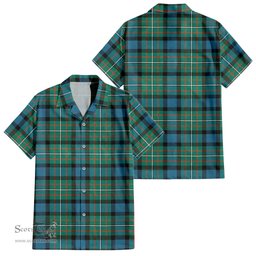 ScotsTee Shop Scottish Ferguson Ancient Clan Tartan Women Casual Shirt - Classic