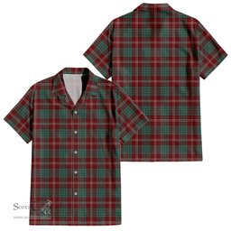 ScotsTee Shop Scottish Crawford Modern Clan Tartan Women Casual Shirt - Classic