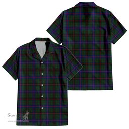 ScotsTee Shop Scottish Davidson Modern Clan Tartan Women Casual Shirt - Classic