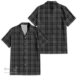 ScotsTee Shop Scottish Drummond Grey Clan Tartan Women Casual Shirt - Classic