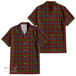 ScotsTee Shop Scottish Forrester or Foster Clan Tartan Women Casual Shirt - Classic