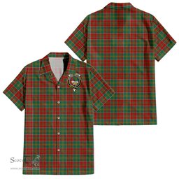 ScotsTee Shop Scottish MacDonald of Kingsburgh Clan Crest Tartan Women Casual Shirt - Classic