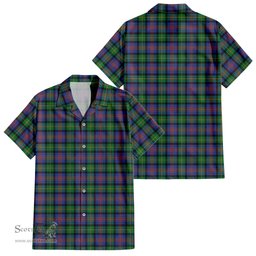 ScotsTee Shop Scottish Logan Ancient Clan Tartan Women Casual Shirt - Classic