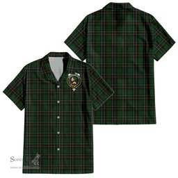 ScotsTee Shop Scottish MacAlpin Clan Crest Tartan Women Casual Shirt - Classic