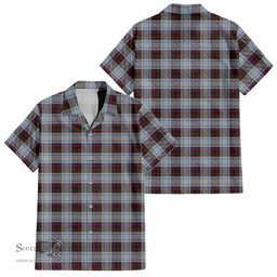 ScotsTee Shop Scottish MacDonald Dress Ancient County Ireland Clan Tartan Women Casual Shirt - Classic