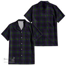 ScotsTee Shop Scottish Lumsden Hunting Clan Tartan Women Casual Shirt - Classic