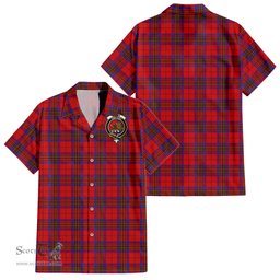 ScotsTee Shop Scottish Leslie Modern Clan Crest Tartan Women Casual Shirt - Classic
