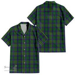 ScotsTee Shop Scottish Hunter of Hunterston Clan Tartan Women Casual Shirt - Classic