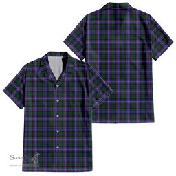 ScotsTee Shop Scottish Hunter Modern Clan Tartan Women Casual Shirt - Classic