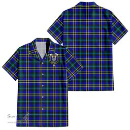 ScotsTee Shop Scottish Hope Modern Clan Crest Tartan Women Casual Shirt - Classic