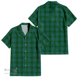 ScotsTee Shop Scottish Irvine of Bonshaw Clan Tartan Women Casual Shirt - Classic