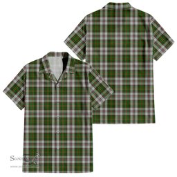 ScotsTee Shop Scottish Hay White Dress Clan Tartan Women Casual Shirt - Classic