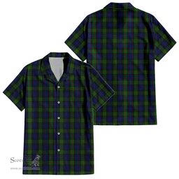 ScotsTee Shop Scottish Gunn Clan Tartan Women Casual Shirt - Classic