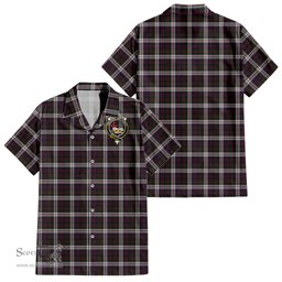 ScotsTee Shop Scottish MacDonald Dress Clan Crest Tartan Women Casual Shirt - Classic