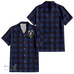 ScotsTee Shop Scottish Home (Hume) Clan Crest Tartan Women Casual Shirt - Classic