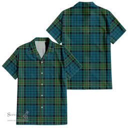 ScotsTee Shop Scottish Kirkpatrick Clan Tartan Women Casual Shirt - Classic